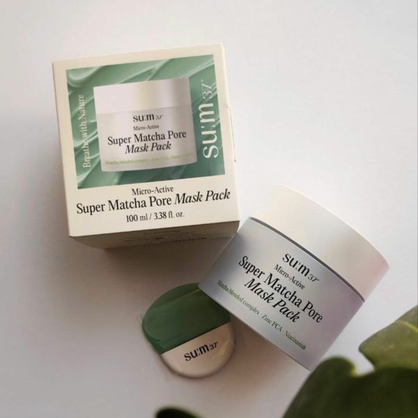 Детокс-маска з матча SU:M37&deg; Micro-Active Super Matcha Pore Mask Pack 100 ml LKB149 фото