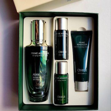 Антивіковий набір зі збільшеною сироваткою OHUI Prime Advancer De-Aging Ampoule Serum Special Set LKB208 фото