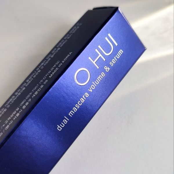 Туш + сироватка для вій O HUI Real Color Dual Mascara Volume & Serum  LKB024 фото
