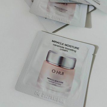 Зволожуючий крем з керамідами OHUI Miracle Moisture Ceramide Boosting Cream LKB134 фото