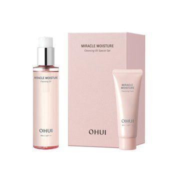 Гідрофільна олійка і пінка для очищення з керамідами O HUI Miracle Moisture Cleansing Oil Special Set LKB093 фото
